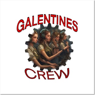 Galentines crew ww2 radar plotters Posters and Art